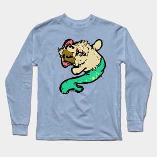 Guinea Pig Mermaid Long Sleeve T-Shirt